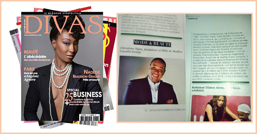 M. Christian Ngan cité dans le magazine DIVAS parmi les 25 Leaders Africains à suivre M. Christian Ngan cité dans le magazine DIVAS parmi les 25 Leaders Africains à suivre