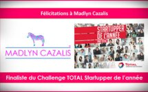 Madlyn Cazalis Finaliste du Challenge TOTAL Startupper de l'année
